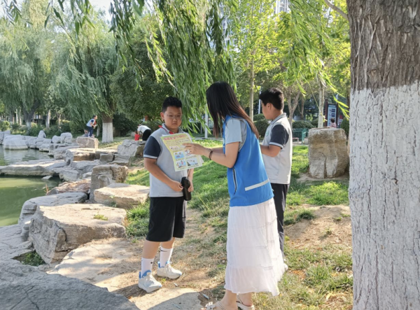 汇配资 济阳街道电苑社区开展守护生命“不溺水”宣传活动